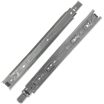 Corrediças Telescópica 45cm Pesada 40kg Gaveta - 01 Par - Imagem 2