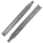 Kit 2 Corrediças Telescópica 40cm Pesada 40kg Gaveta 1 Par