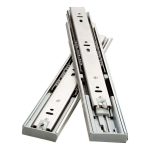 Par Corrediça Telescópica Amortecedor Trilho Gaveta 50cm