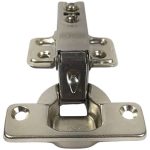 Kit 20 Dobradiças Reta 35mm Com Pistão Amortecedor Calço Slide On - 20 Unid - Imagem 2