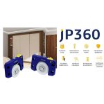 Sistema Porta Correr Roldana Sobrepor JP360 Joelini - Imagem 4