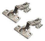 Kit 20 Dobradiça Curva 35mm Para Móveis - 20 Unid