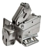 Dobradiça Curva 165 Graus Caneco 35mm Para Porta De Armário - Imagem 3