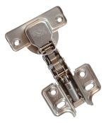 Kit 08 Dobradiça Curva 35mm Com Pistão Amortecedor Para Móveis - 08 Unid - Imagem 5