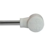 Kit 02 Pistão A Gás 245mm 120N 12kg Porta De Armário Basculante - Imagem 4