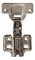 Kit 08 Dobradiças Reta 35mm Com Pistão Amortecedor Calço Slide On - 08 Unid - Imagem 6