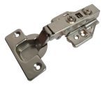 Kit 20 Dobradiça Reta 35mm Com Pistão Amortecedor Calço 3D Clip On - 20 Unid - Imagem 3