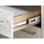 Par Corrediça Telescópica Amortecedor Trilho Gaveta 50cm - Imagem 4