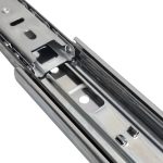 Kit 40 Corrediça Telescópica 20cm Pesada 40kg Para Gaveta - 20 Pares - Imagem 3