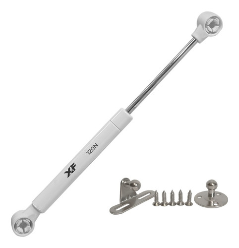 Pistão A Gás 245mm 120n 12kg Porta De Armário Basculante