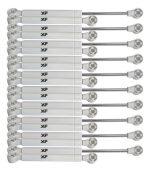 Kit 20 Pistão A Gás Inverso 245mm 80N 8kg Porta De Armário