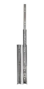 Kit 04 Corrediça Telescópica 25cm Leve 25Kg Para Gaveta - 02 Pares